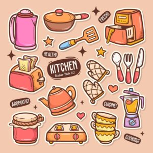 Küchen-Sticker